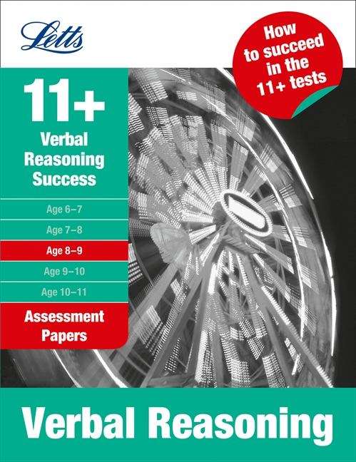 Book cover of Success Assessment Papers Verbal Reasoning 8-9 (Letts 11+ Success Ser.) (PDF)
