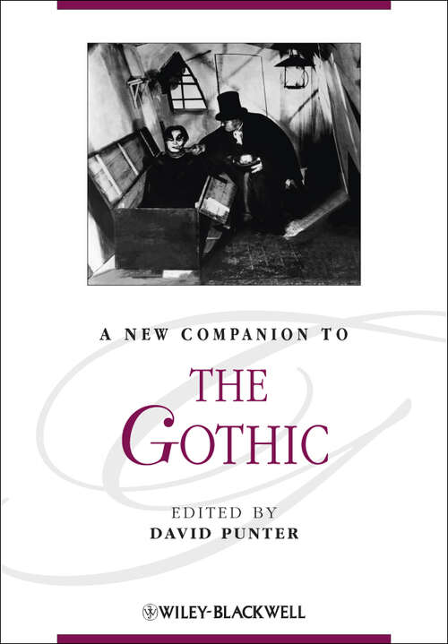 Book cover of A New Companion to The Gothic (Blackwell Companions to Literature and Culture #178)