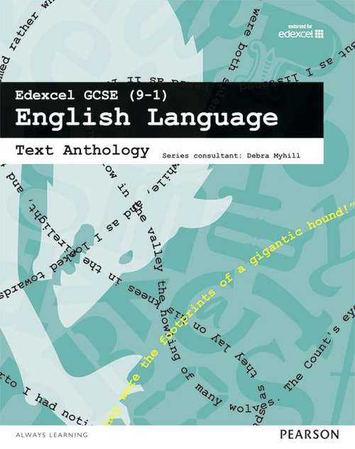 Book cover of Edexcel GCSE (9-1) English Language Text Anthology (PDF)