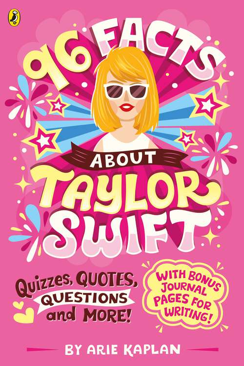 Book cover of 96 Facts About Taylor Swift: Quizzes, Quotes, Questions and More!