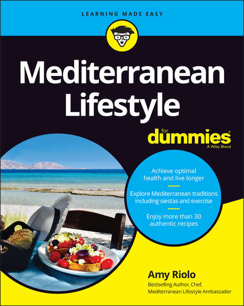Book cover of Mediterranean Lifestyle For Dummies