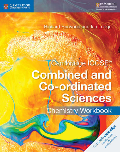Book cover of Cambridge IGCSE® Combined and Co-ordinated Sciences Chemistry Workbook (PDF)
