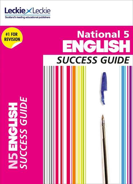 Book cover of National 5 English: Success Guide (PDF)