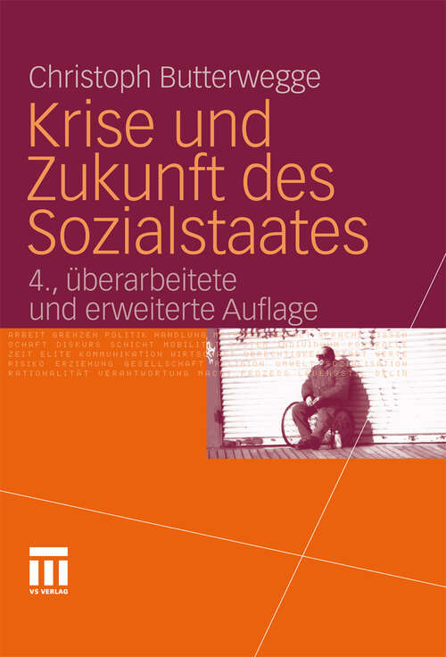 Book cover of Krise und Zukunft des Sozialstaates (4. Aufl. 2012)