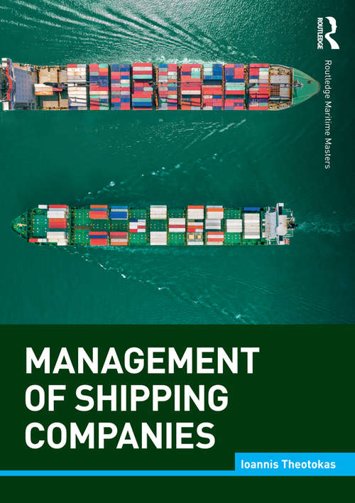 Book cover of Management of Shipping Companies (Routledge Maritime Masters)