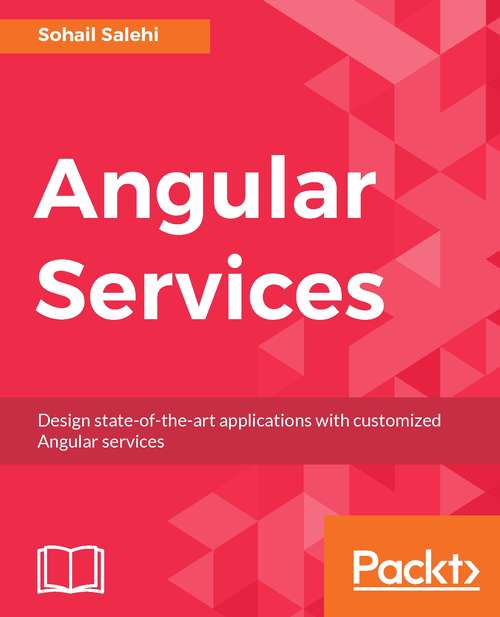 Book cover of Angular Services