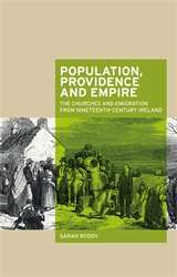 Book cover of Population, providence and empire: The churches and emigration from nineteenth-century Ireland