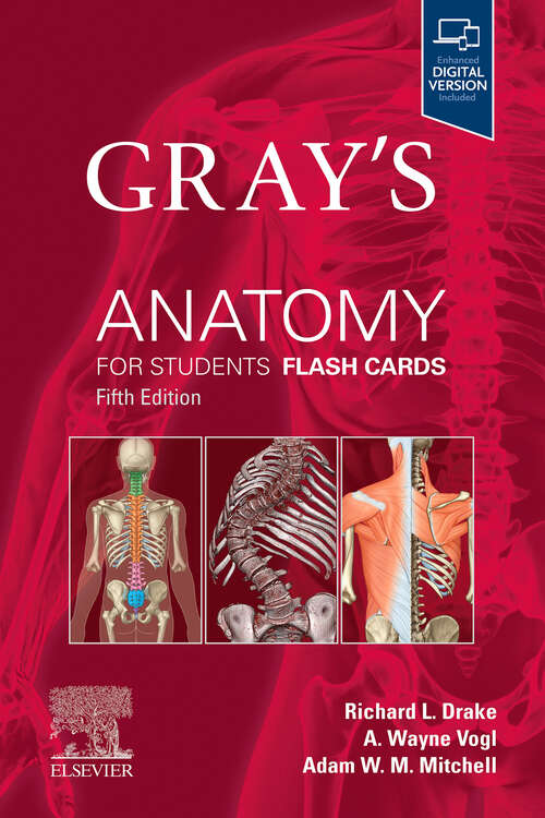 Book cover of Gray's Anatomy for Students Flash Cards E-Book: Gray's Anatomy for Students Flash Cards E-Book (Gray's Anatomy)