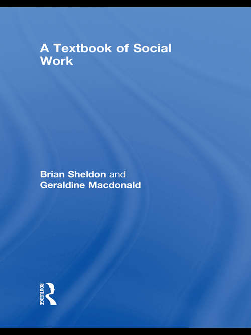 Book cover of A Textbook of Social Work