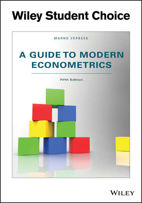 Book cover of A Guide to Modern Econometrics