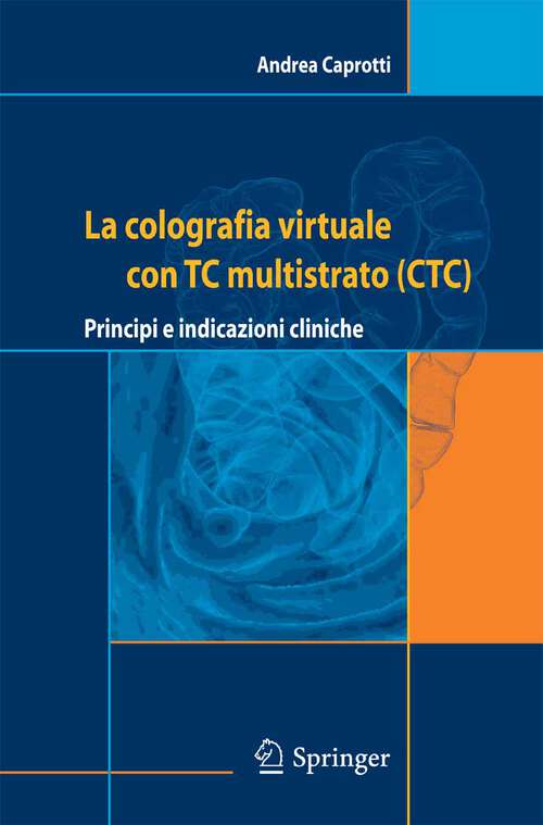 Book cover of La colografia virtuale con TC multistrato (CTC) (2005)