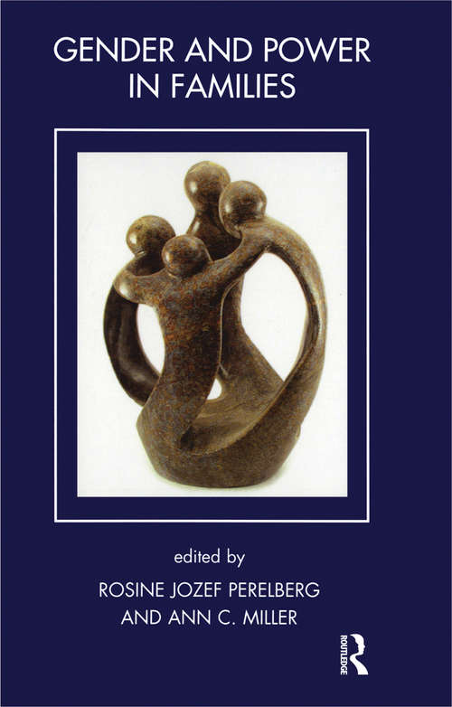 Book cover of Gender and Power in Families