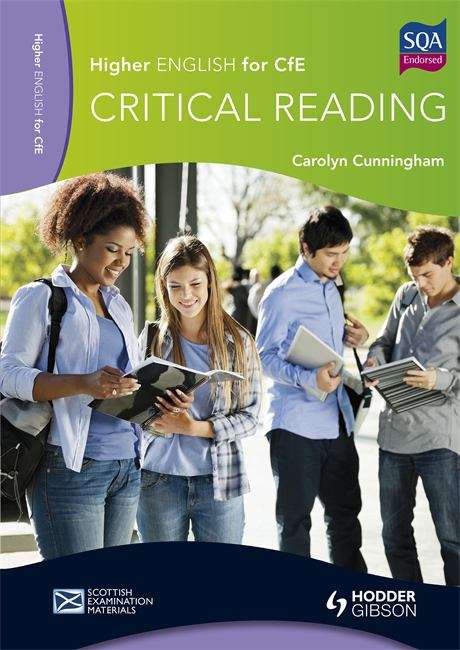 Book cover of Higher English for CfE: Critical Reading (PDF)