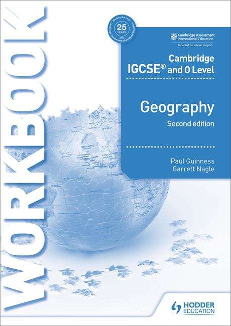 Book cover of Cambridge IGCSE and O Level Geography Workbook 2nd edition