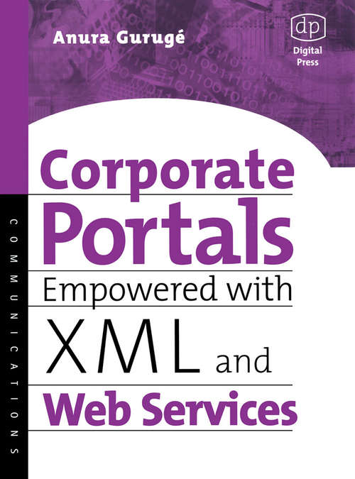 Book cover of Corporate Portals Empowered with XML and Web Services