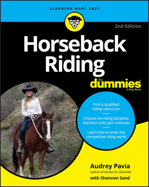 Book cover of Horseback Riding For Dummies (2)