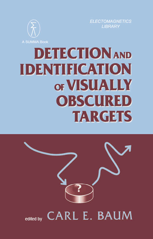 Book cover of Detection And Identification Of Visually Obscured Targets