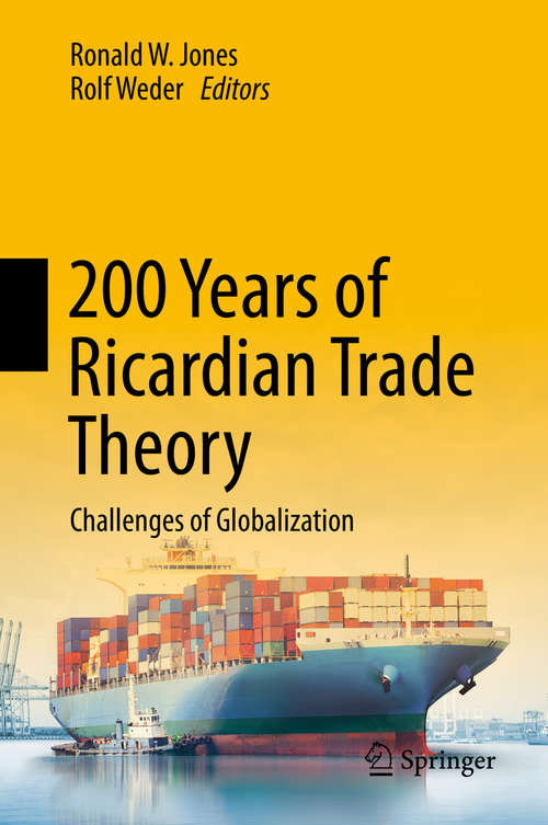 Book cover of 200 Years of Ricardian Trade Theory: Challenges of Globalization
