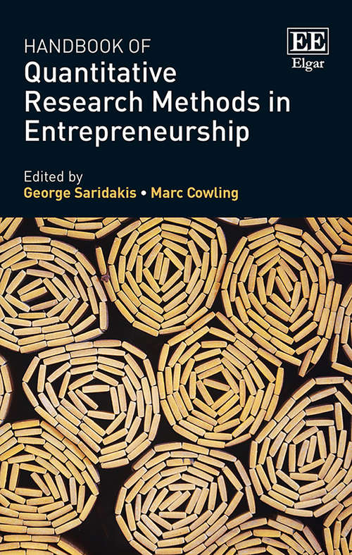 Book cover of Handbook of Quantitative Research Methods in Entrepreneurship