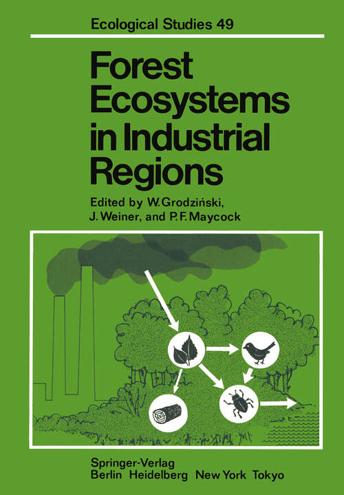 Book cover of Forest Ecosystems in Industrial Regions: Studies on the Cycling of Energy Nutrients and Pollutants in the Niepo?omice Forest Southern Poland (1984) (Ecological Studies #49)