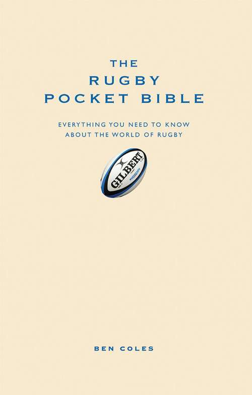 Book cover of The Rugby Pocket Bible (Pocket Bible Ser.)