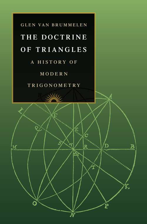 Book cover of The Doctrine of Triangles: A History of Modern Trigonometry