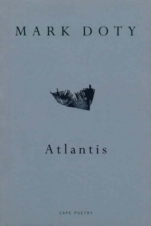Book cover of Atlantis (Cape Poetry Ser.)