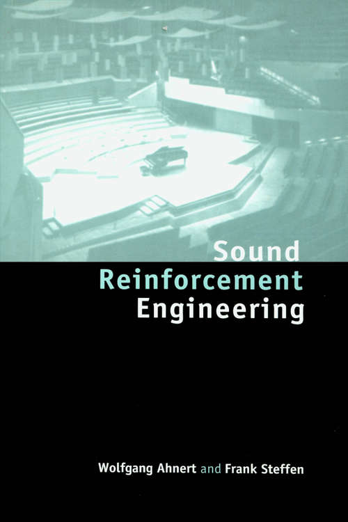 Book cover of Sound Reinforcement Engineering: Fundamentals and Practice