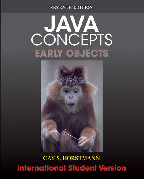 Book cover of Java Concepts