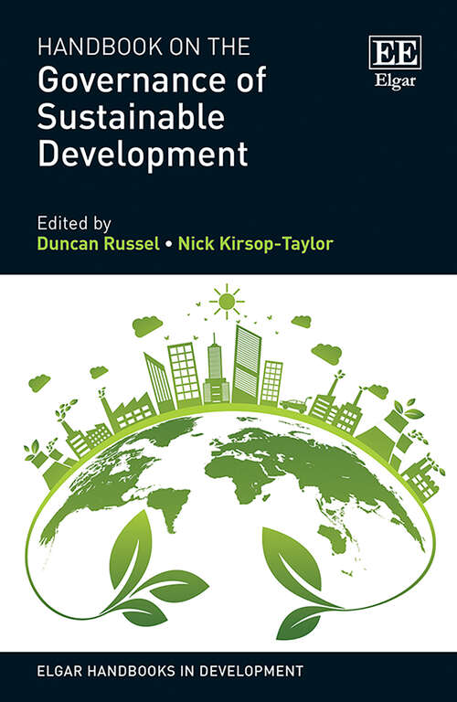 Book cover of Handbook on the Governance of Sustainable Development (Elgar Handbooks in Development)