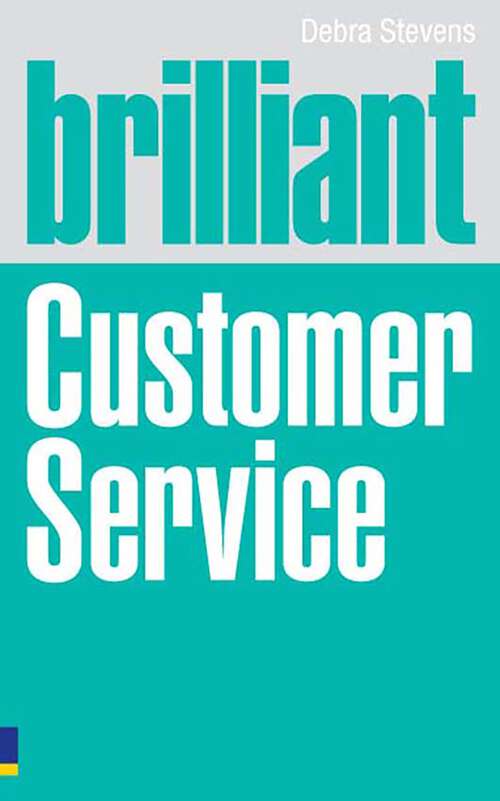 Book cover of Brilliant Customer Service (Brilliant Business)