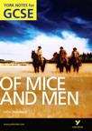 Book cover of Of Mice and Men: York Notes for GCSE (PDF)