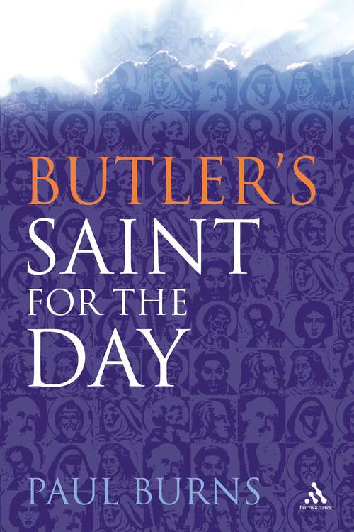 Book cover of Butler's Saint for the Day
