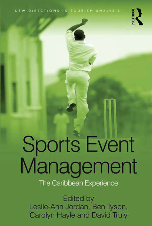 Book cover of Sports Event Management: The Caribbean Experience (New Directions in Tourism Analysis)