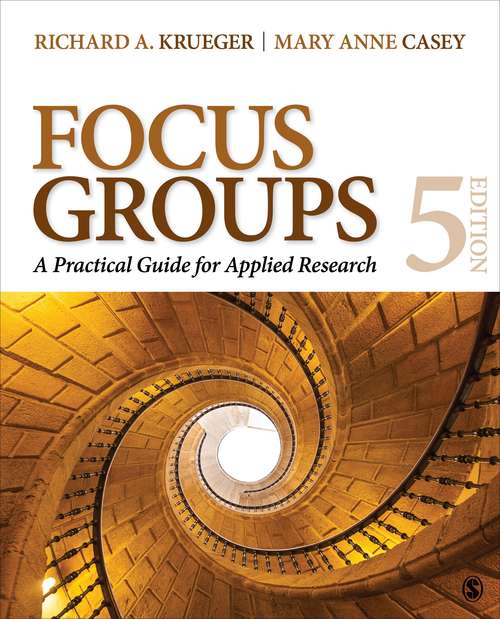 Book cover of Focus Groups: A Practical Guide for Applied Research (5th Edition) (PDF)
