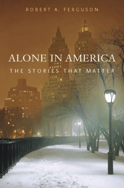 Book cover of Alone in America: The Stories That Matter
