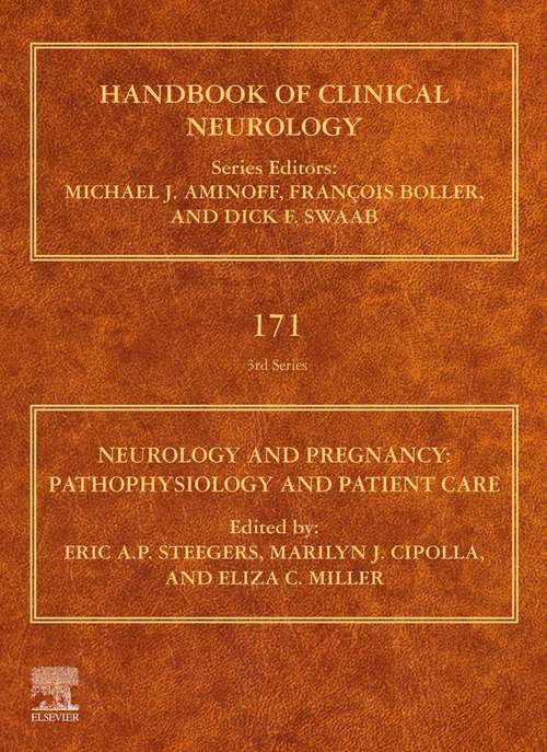 Book cover of Neurology and Pregnancy: Pathophysiology and Patient Care (ISSN: Volume Tbd)