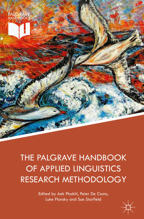 Book cover of The Palgrave Handbook of Applied Linguistics Research Methodology (1st ed. 2018)