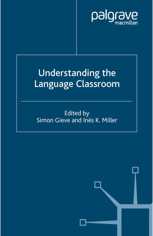 Book cover of Understanding the Language Classroom (2006)