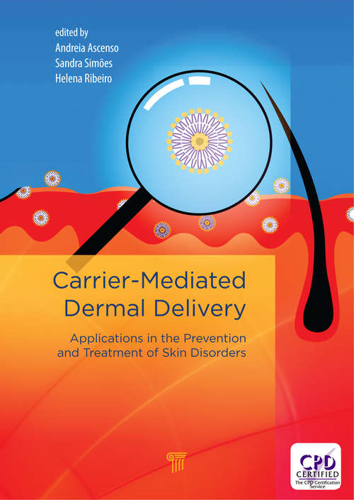 Book cover of Carrier-Mediated Dermal Delivery: Applications in the Prevention and Treatment of Skin Disorders