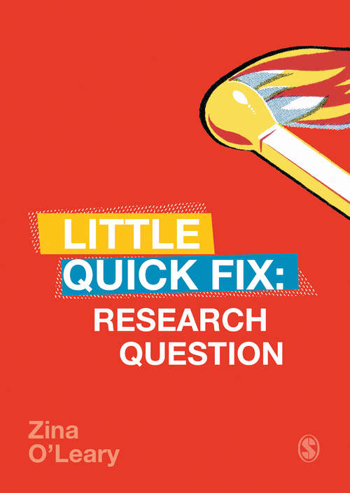 Book cover of Research Question: Little Quick Fix (Little Quick Fix (PDF))