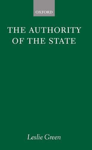 Book cover of The Authority Of The State (PDF)