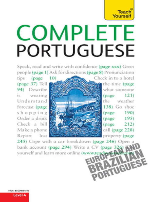 Book cover of Complete Portuguese Beginner to Intermediate Course: Audio eBook (6) (Complete Languages)