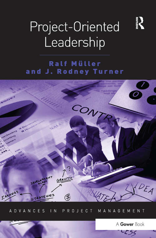 Book cover of Project-Oriented Leadership (Advances in Project Management)