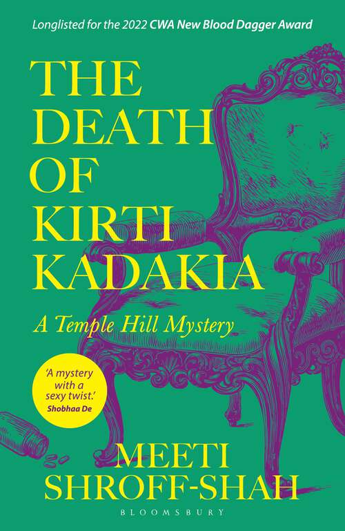 Book cover of Death of Kirti Kadakia: A Temple Hill Mystery