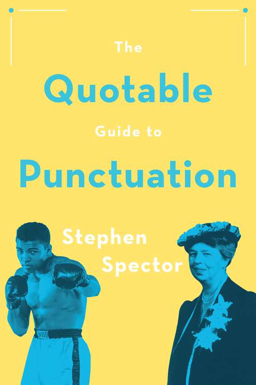 Book cover of The Quotable Guide to Punctuation