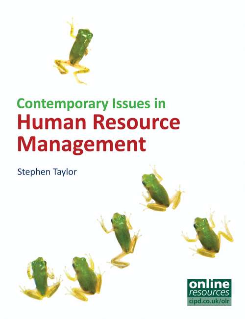 Book cover of Contemporary Issues in Human Resource Management (PDF)