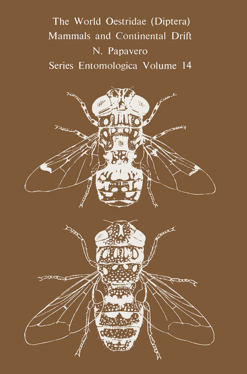 Book cover of The World Oestridae (Diptera), Mammals and Continental Drift (1977) (Series Entomologica #14)