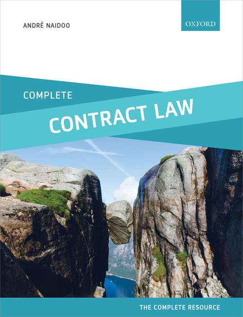 Book cover of Complete Contract Law: Text, Cases, and Materials (Complete)
