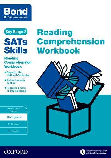 Book cover of Bond SATs Skills: Reading Comprehension Workbook 10-11 Years